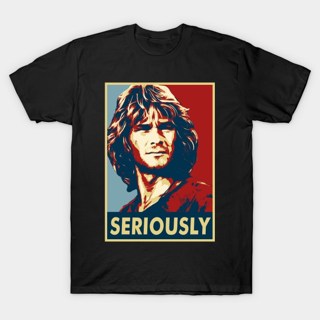 Seriously Point Break T-Shirt by peabo_mr